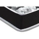 Ver imagem 4 de Colchão Casal Espuma D33 Supreme Pró Saúde Black (138x188x20) - Luckspuma