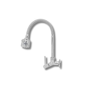 Torneira de Parede Cozinha Bica Movel Gourmet Sigma