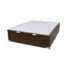 Cama Box Baú Castor Casal Premium Caramelo 138x188x35cm - 5