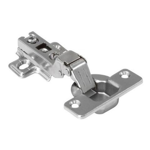 Dobradica Móveis Mini 26mm Curva P/Armários 08 Peças C/Paraf