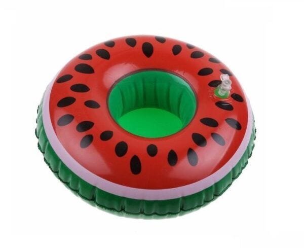 Bóia de Piscina Porta Copo Melancia - 1