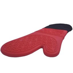 Luva De Cozinha Em Silicone Kenya Vermelho - 2