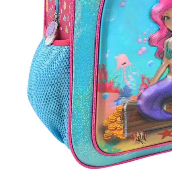Kit Mochila Sereia Completo Original Costas Tam G Colorizi - 2