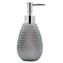 Ver imagem 1 de Saboneteira Liquida Siena Porcelana - Cinza claro