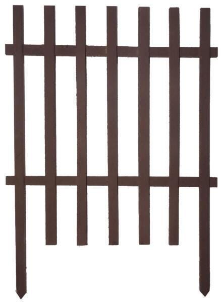 Kit 15 Cercas Para Jardim 50X60Cm Modelo Madetop M - 1