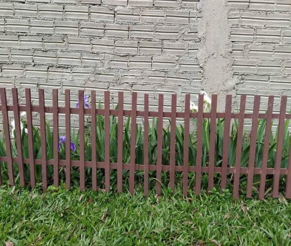 Kit 15 Cercas Para Jardim 50X60Cm Modelo Madetop M - 4