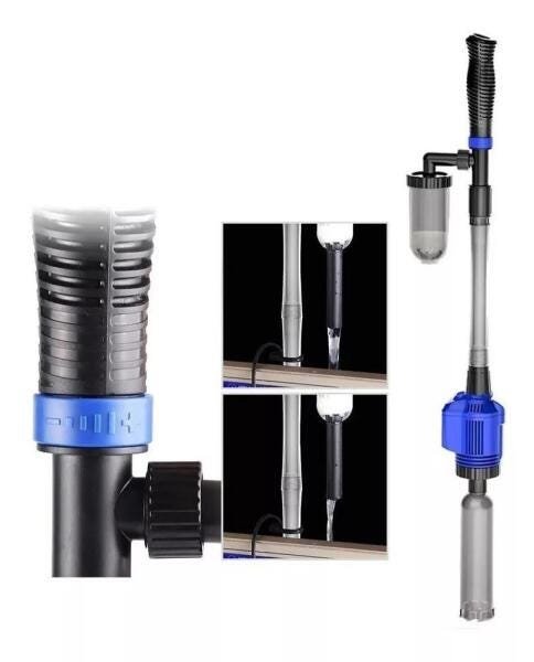 Sifão Eletrico Hxs-02 16w 800lh Sunsun 220v Aquarios - 5