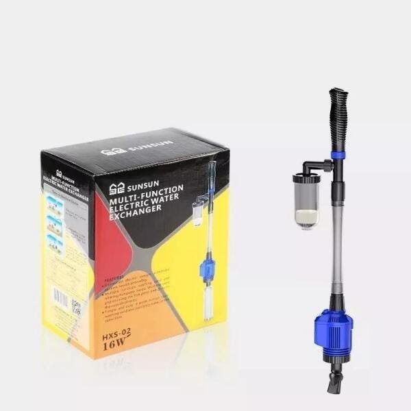 Sifão Eletrico Hxs-02 16w 800lh Sunsun 220v Aquarios - 2