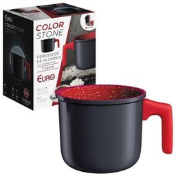 Fervedor Leiteira AntiAderente Colorstone 14cm Titânio - 3