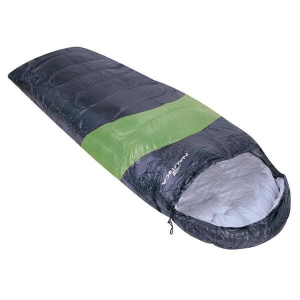 Saco De Dormir Viper Nautika Com Capus 5 A 12ºc Cor Verde - 1