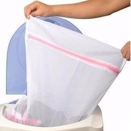 Kit 12 Saco Lavar Roupas Delicadas Protetor Com Zíper - 4