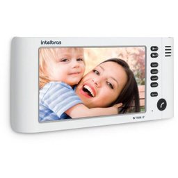 Módulo Interno Vídeo Porteiro Intelbras Iv 7000 Hf Branco - 1