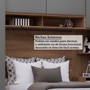 Ver mais imagens de Guarda Roupa Casal Modulado 6 Portas e 3 Gavetas Veneza Luciane Móveis