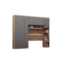 Ver imagem 5 de Guarda Roupa Casal Modulado 6 Portas e 3 Gavetas Veneza Luciane Móveis