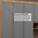Ver imagem 7 de Guarda Roupa Casal Modulado 6 Portas e 3 Gavetas Veneza Luciane Móveis