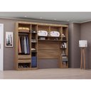 Ver imagem 4 de Guarda Roupa Casal Modulado 6 Portas e 3 Gavetas Veneza Luciane Móveis