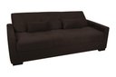 Ver imagem 5 de Sofá Cama Lavínia 3 Lugares Suede Marrom Matrix