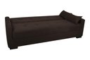 Ver imagem 7 de Sofá Cama Lavínia 3 Lugares Suede Marrom Matrix