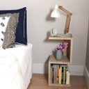 Ver imagem 1 de Mesa de Cabeceira Madeira Moderna