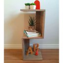 Ver imagem 3 de Mesa de Cabeceira Madeira Moderna