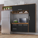 Ver imagem 5 de Cozinha Compacta Lua 4 Portas 2 Gavetas Castanho/onix