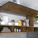Ver imagem 3 de Cozinha Compacta Lua 4 Portas 2 Gavetas Castanho/onix