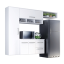 Ver imagem 7 de Cozinha Compacta Lua 4 Portas 2 Gavetas Branco