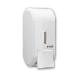 DISPENSER DE SABONETE LIQUIDO COMPACTO BRANCO - 1