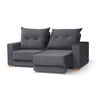 Sofa Retratil Conforto Reclinável com Pes de Madeira Rodizios - 7