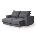 Ver imagem 6 de Sofa Retratil Conforto Reclinável com Pes de Madeira Rodizios