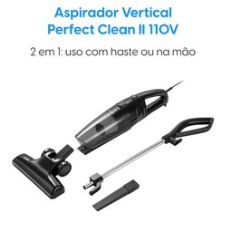 Aspirador de Pó Vertical e Portátil Elgin 2 em 1 Perfect Clean II 1 Litro 1200W 220V - 2