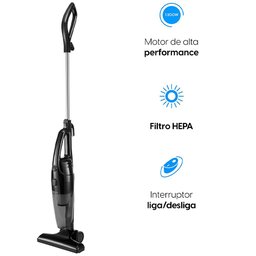 Aspirador de Pó Vertical e Portátil Elgin 2 em 1 Perfect Clean II 1 Litro 1200W 220V - 3