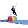 Mini-Vara de Fibra de Vidro Para Atletismo Escolar 2m Pista e Campo - Ref SKU VTP-KIDZ225S1 Pista&Ca - 1