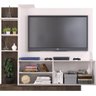 Estante Home Theater Camburi Para Tv Até 55" Chocolate/off White - 3