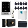 Kit Controle De Acesso Externo Sa 211 Fechadura Elétrica - 1
