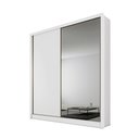 Ver imagem 2 de Guarda-roupa Virtus 1600 com 1 Porta Espelho Peliculado 2 Portas e 3 Gavetas