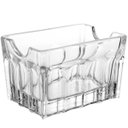 Ver imagem 1 de Kit 12 Porta Sachês de Vidro Dublin Chá Açucar Café Maionese Ketchup Lyor 8x5,5cm