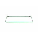 Ver imagem 2 de Porta Shampoo Reto em Vidro Incolor Lapidado - Aquabox - 40cmx14cmx10mm