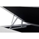 Ver imagem 2 de Base Box Baú Solteirão King Khouse Sintético Branco 40x96x203