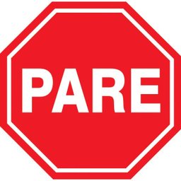 Placa Poliestireno 45cm Parada Obrigatória - 1