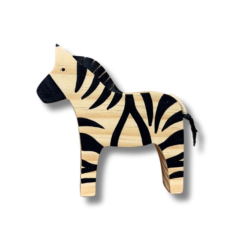 Zebra - Brinquedo em Madeira