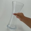 Ver imagem 2 de Charlise Vaso 30x15x15cm Vidro Transp
