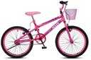 Ver imagem 1 de Bicicleta Jully Aro 20 Aero 36 Raias, Freios V-brake Dianteiro e Traseiro, Suporte de Guidão Down Hi