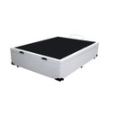 Ver imagem 5 de Base Box Baú Viúva Khouse Sintético Branco 40x128x188