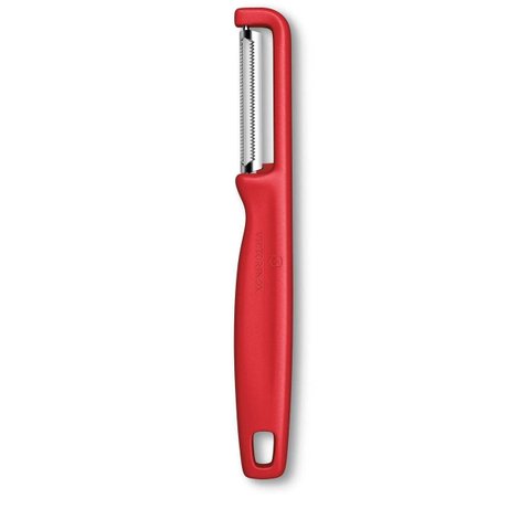 Descascador de Legumes Frutas Lâmina Serrilhada Dupla Victorinox 6.0943