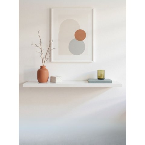 Prateleira 180cm Mdf Dallas - On Móveis Cor:branco