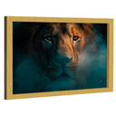 Ver imagem 1 de Quadro Decorativo Leão na Fumaça