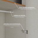 Ver imagem 6 de Guarda-Roupa 6 Portas 6 Gavetas Leblon Marrom/Cinamomo