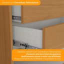 Ver imagem 7 de Guarda-Roupa 6 Portas 6 Gavetas Leblon Marrom/Cinamomo