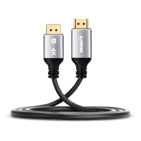 Cabo Conversor Displayport para Hdmi - 2 Metros - (displayport M X Hdmi M) - Comtac 22129476